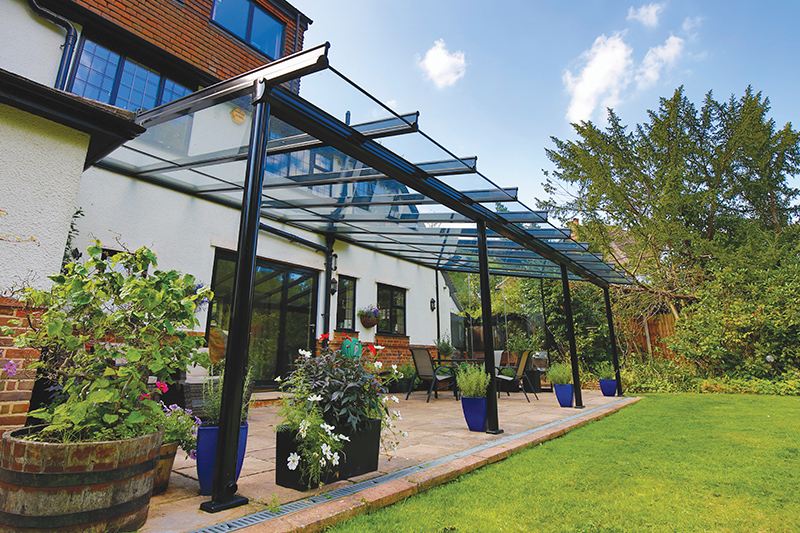 SS Glass Canopies