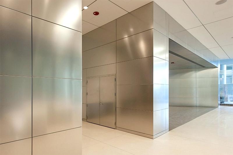 SS Pillar & Wall Cladding