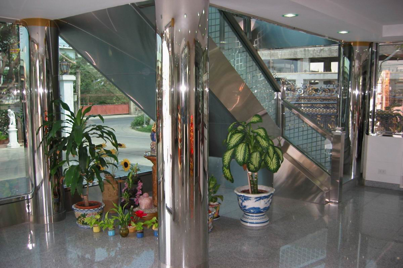 SS Pillar & Wall Cladding